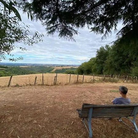 Dom wakacyjny 'a La Campagne' Met Gedeeld Zwembad. Crespin (Tarn)